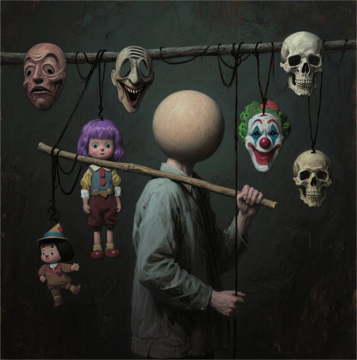 இரும்புக் கூண்டினுள் மனித உடல்கள்